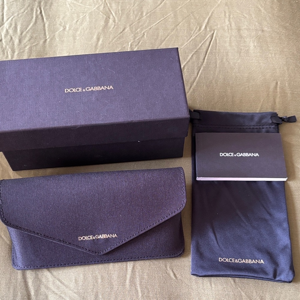 Dolce & Gabbana Elegant Black Accessory Set